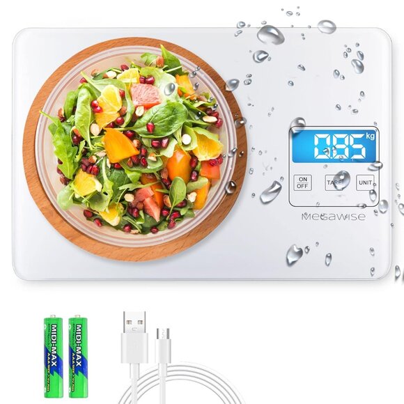 MegaWise K28H Precision Rechargeable Digital Kitchen Food/Postal Scale - NEW! - Picture 2 of 9